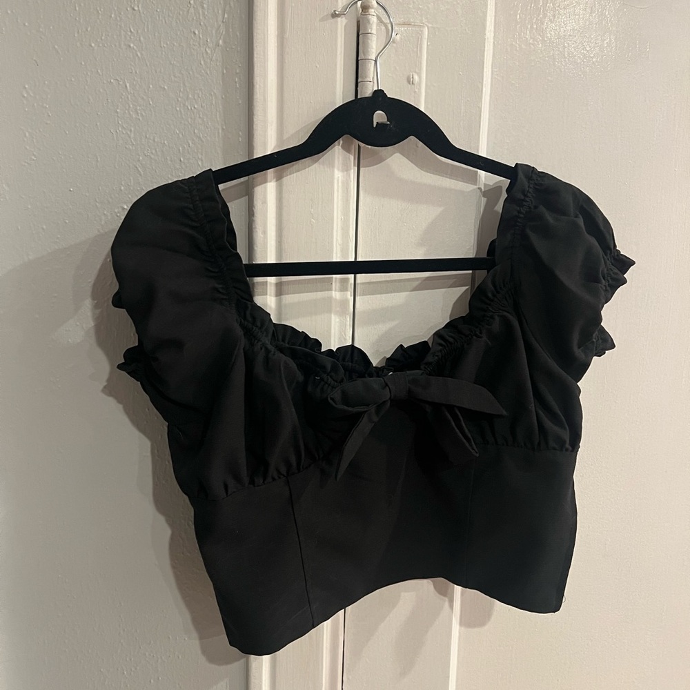Lottie Moss crop top